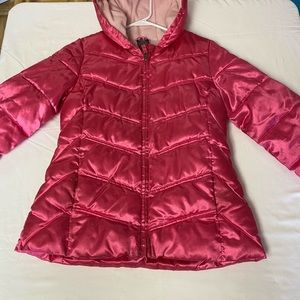 Faded Glory pink girl winter coat! Large 10/12